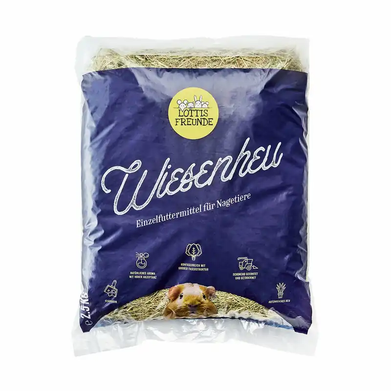 Preis Gesenkt LOTTIS FREUNDE Wiesenheu ohne Zusätze 2,5 kg
